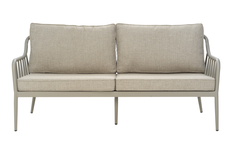 Brafab Coleville 3-sits soffa - Khaki/Burlap Beige