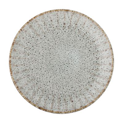 Creative Collection Fleur Tallrik, Natur, Stengods - 6-pack