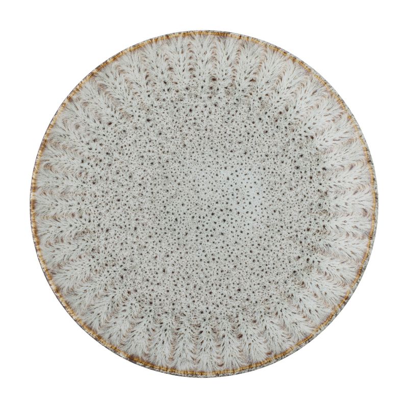 Creative Collection Fleur Tallrik, Natur, Stengods - 6-pack