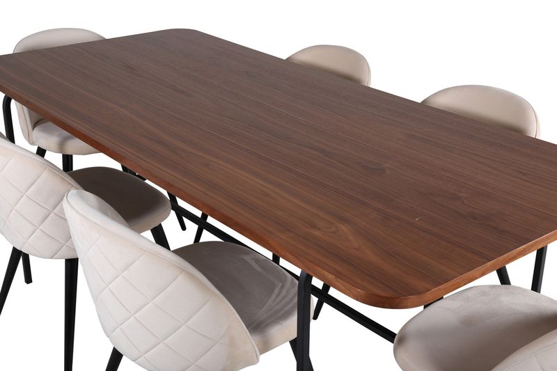 Venture Home Uno, Velvet Rektangulär Matgrupp