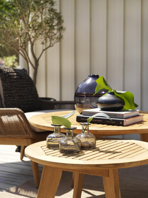 Brafab Kastos 60 cm soffbord/sidobord i teak