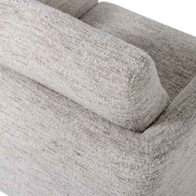 WOOOD Oska Snurrfåtölj Naturlig Melange