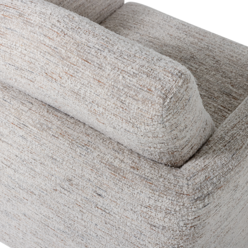 WOOOD Oska Snurrfåtölj Naturlig Melange