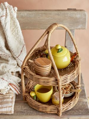 Creative Collection Limone Kopp, Gul, Stengods - 8-pack