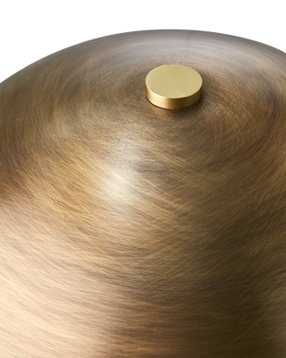 Affari of Sweden FUNGI Bordslampa/Limited Edition M, Mässingsfärgad/brun