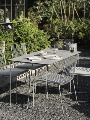 Brafab Laminat Bordsskiva 70x125 cm Beige/Terrazzo