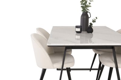 Venture Home Estelle Rektangulär Matgrupp