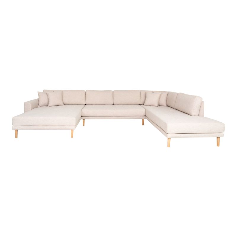 House Nordic Lido U-soffa Öppen Ände Sand