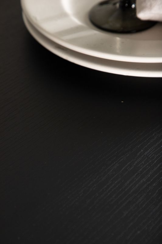 Venture Home Brea Bord - Stilrent barbord i svart MDF och stål