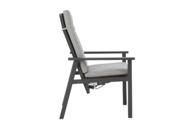 Brafab Samvaro positionsstol med hög rygg Antracit / Pearl Grey