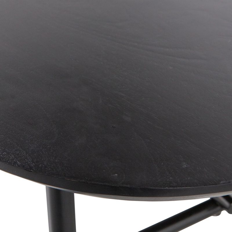 vtwonen ELEGANCE Soffbord Mango/Metall Svart