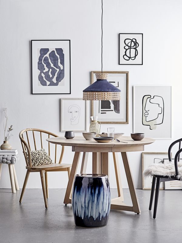 Bloomingville Owen utdragbart matbord, natur, FSC® 100%, ek