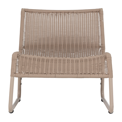 WOOOD WEST Trädgårds Loungestol - Sand