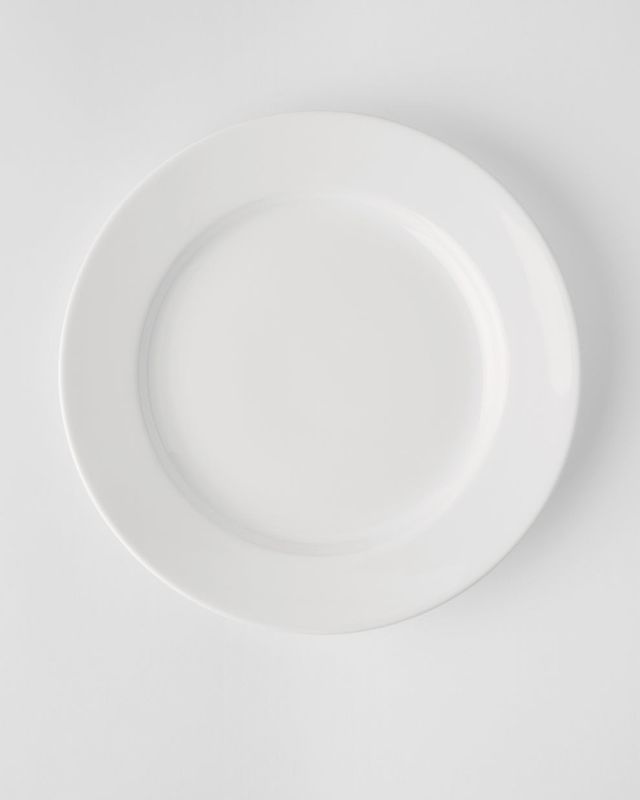 Gustavsberg BAS Vit, Tallrik 24 cm m bräm