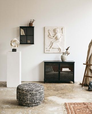 Nordal ROSALA Dekorationsstativ - Svart/Vit