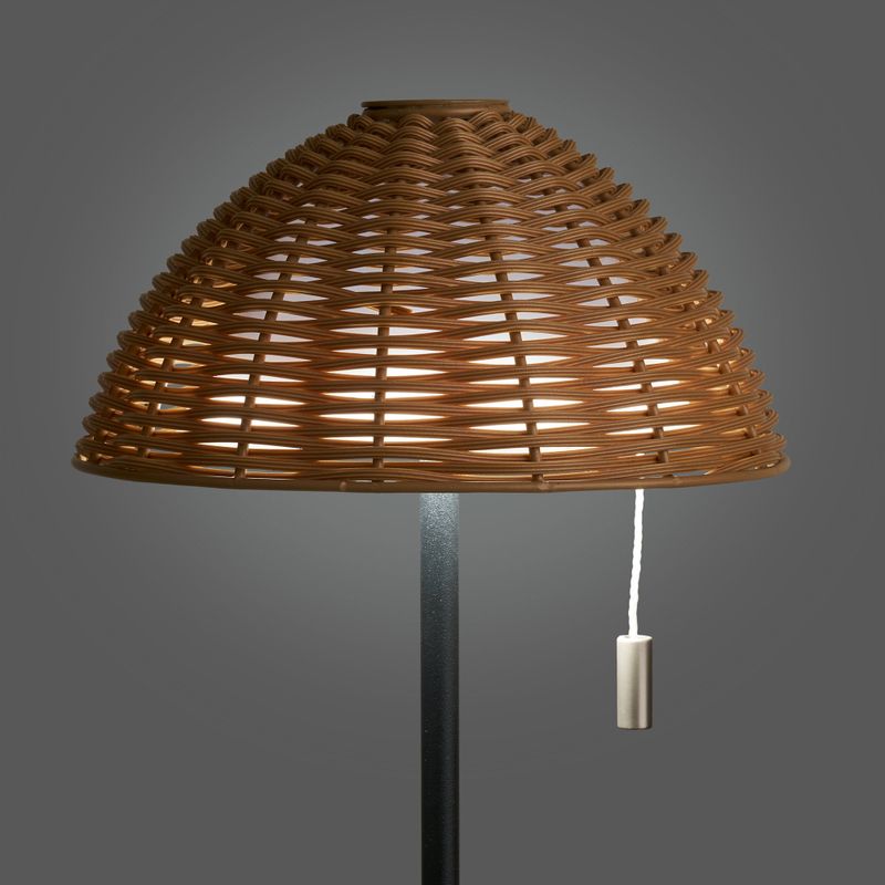 House Nordic Wigan LED Bordslampa Natur/Svart