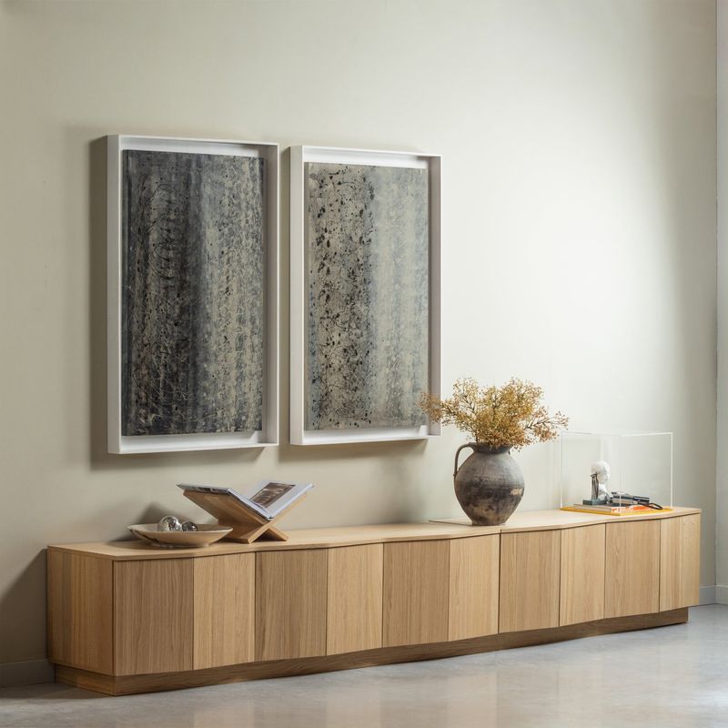 WOOOD Zuma TV-bänk 200 cm Ekfanér