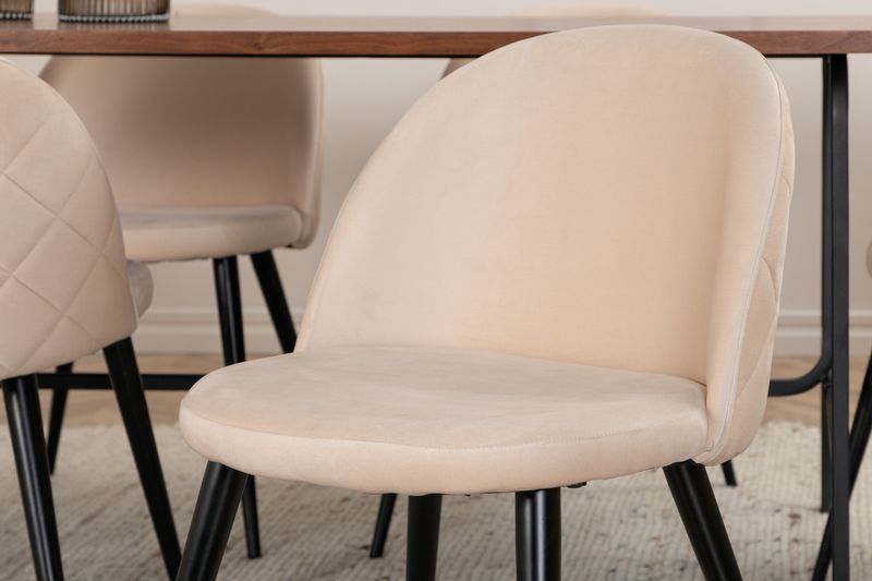 Venture Home Uno, Velvet Rektangulär Matgrupp