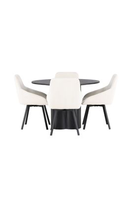 Venture Home Matgrupp Olivia med stolar Rosie