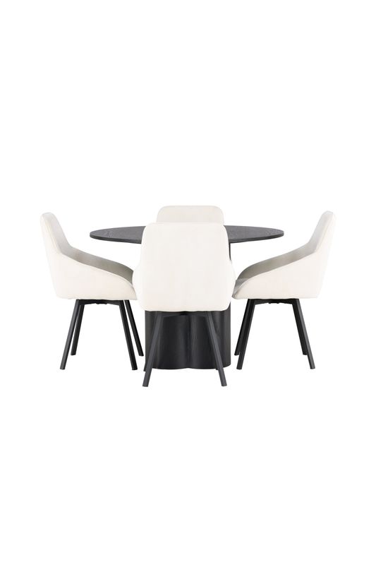 Venture Home Matgrupp Olivia med stolar Rosie