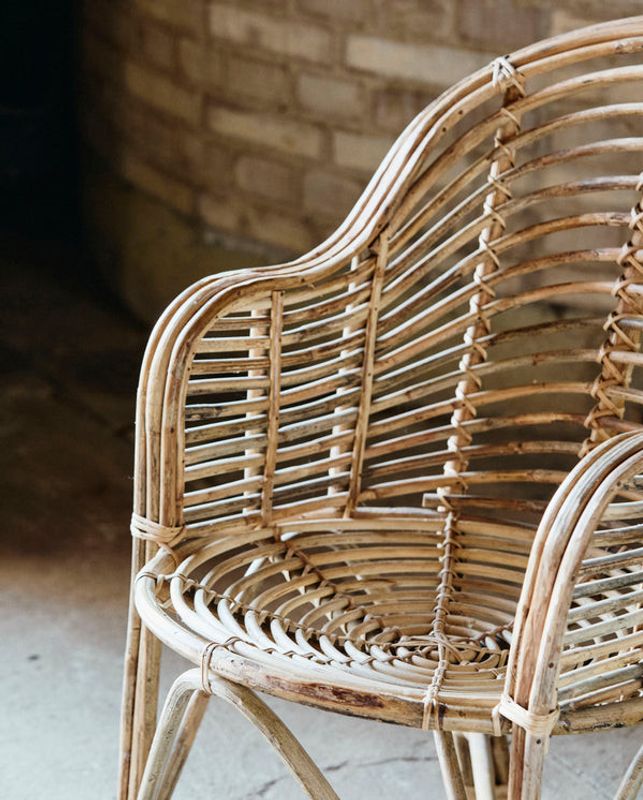 Nordal CANIA Bambu Stol, Natur