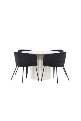 Venture Home Härön Matbord med Berit Matstol