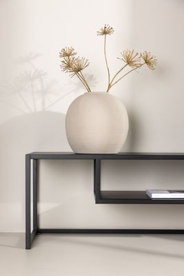 Venture Home Riverside TV-bänk i svart stål