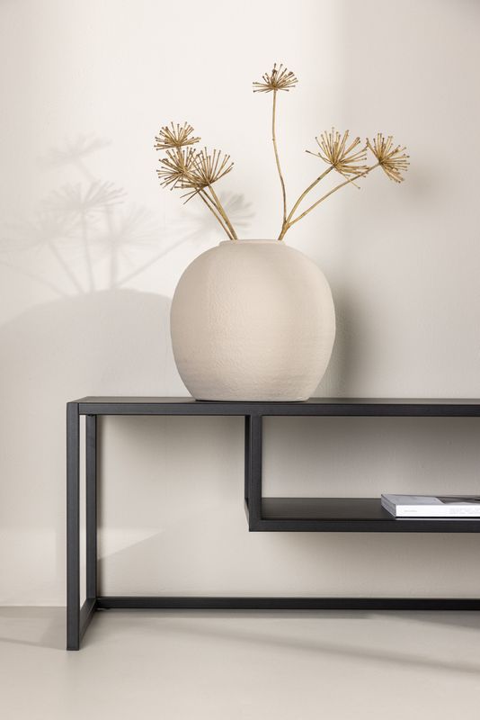 Venture Home Riverside TV-bänk i svart stål