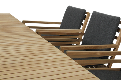 Brafab Zalongo Matstol Grå/Teak