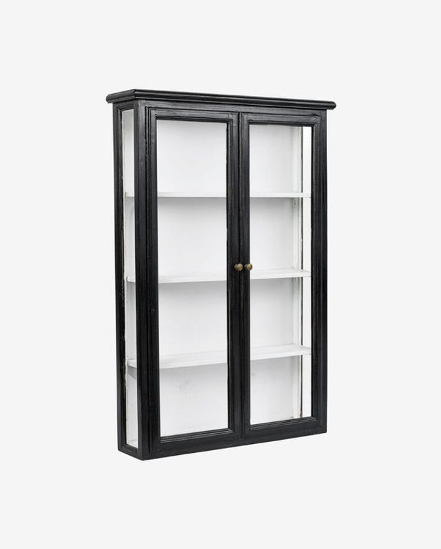 Nordal CLASSIC Väggskåp, Dubbel, Svart