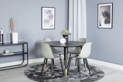 Venture Home Matgrupp Dipp med stolarna Polar