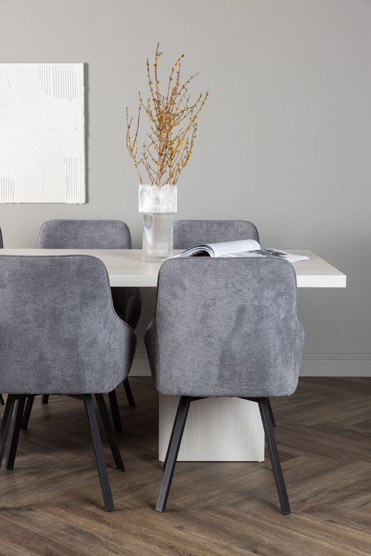 Venture Home Matgrupp Olga med Stolar Rosie