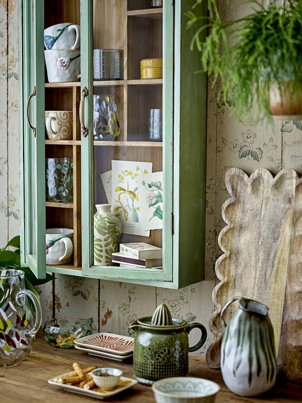 Creative Collection Rondha Dricksglas, Grön, Glas - 4-pack