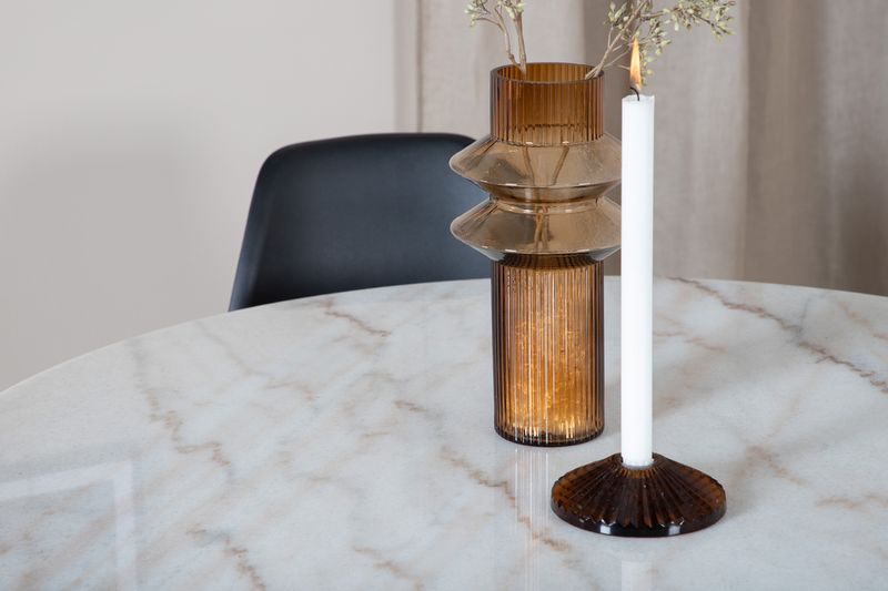 Venture Home Estelle Matbord i Vit Marmor