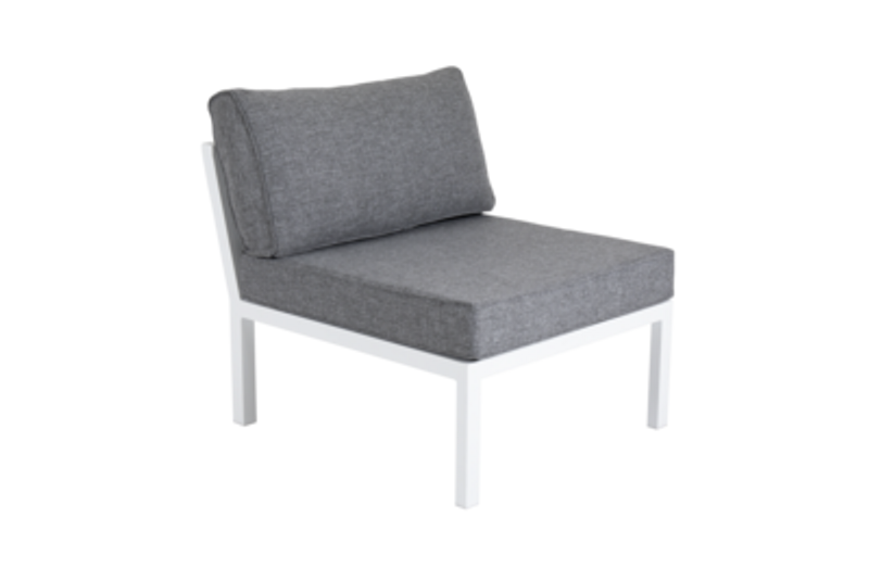 Brafab Weldon Mittdel Vit/Grå