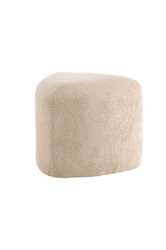 Venture Home Peg Puff – Beige Teddytyg