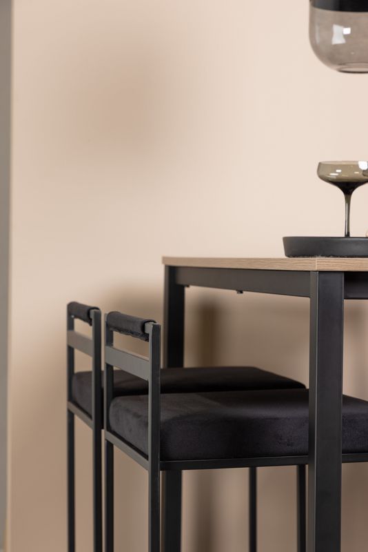 Venture Home Barset Camden med 4st barstolar Opelika