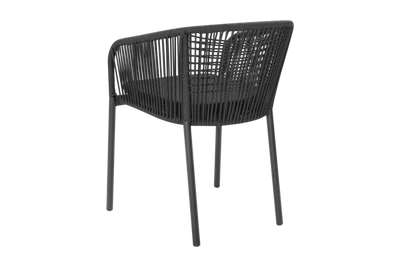 Brafab Delta Stol Antracit / Slate Rope / Teddy Black