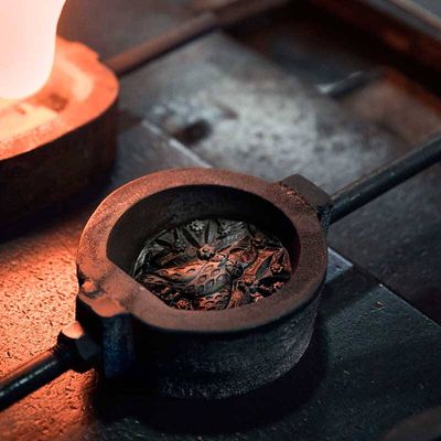 Målerås Räv - Handgjort Kristallblock