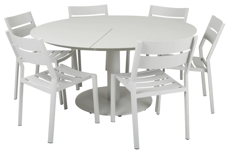 Brafab Delia Matstol Ljusgrå