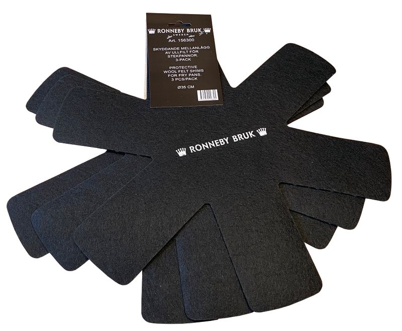 Ronneby Bruk, Stekpanneskydd 3-pack – 35 cm