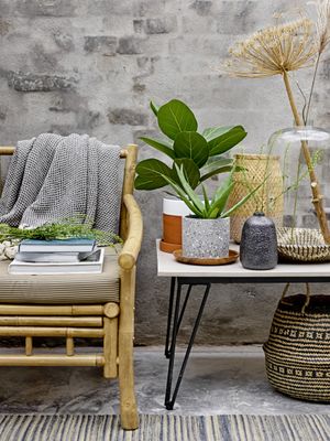 Bloomingville Mundo soffbord i grå fiberbetong