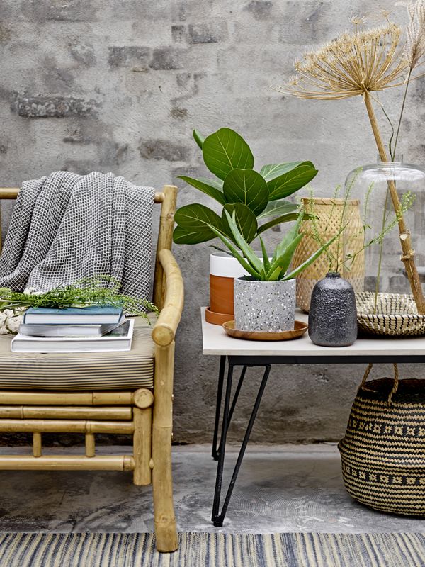 Bloomingville Mundo soffbord i grå fiberbetong