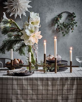 House Doctor Maxi80 Ljusstake i Antik Mässingsfärg