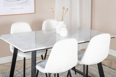 Venture Home Estelle Rektangulär Matgrupp