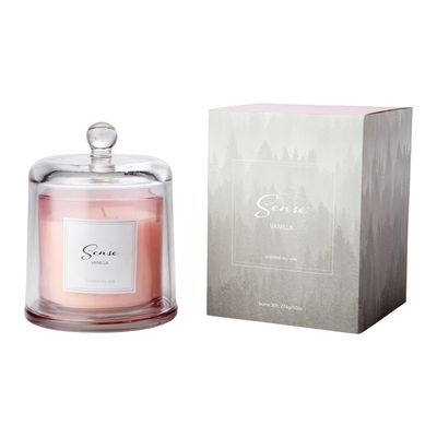 Affari of Sweden SENSE Doftljus med kupa Vanilla, Ljusrosa