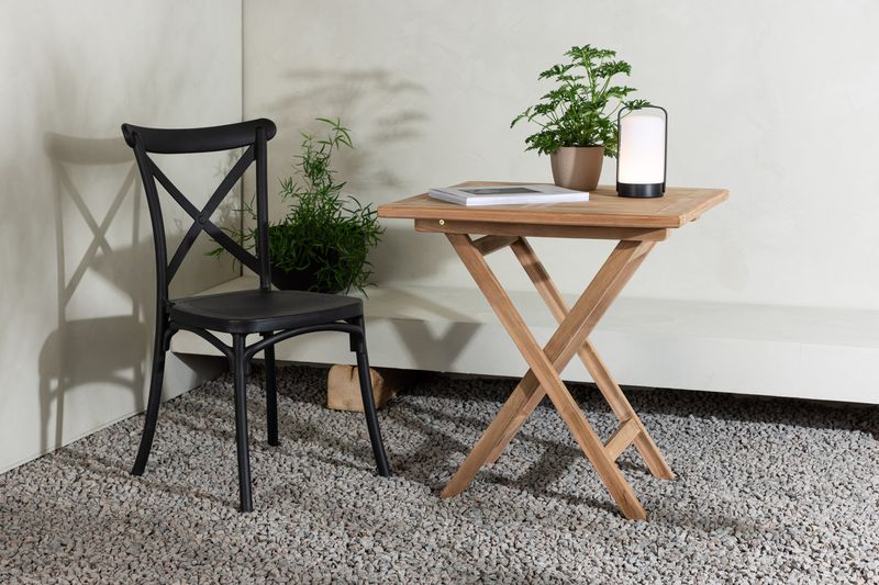 Venture Home Kenya Cafebord 70 x 70 x 75 Natur