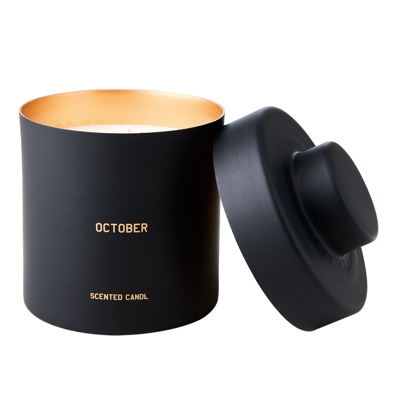 Affari of Sweden CALENDAR Doftljus Hazelnut & honey, Svart