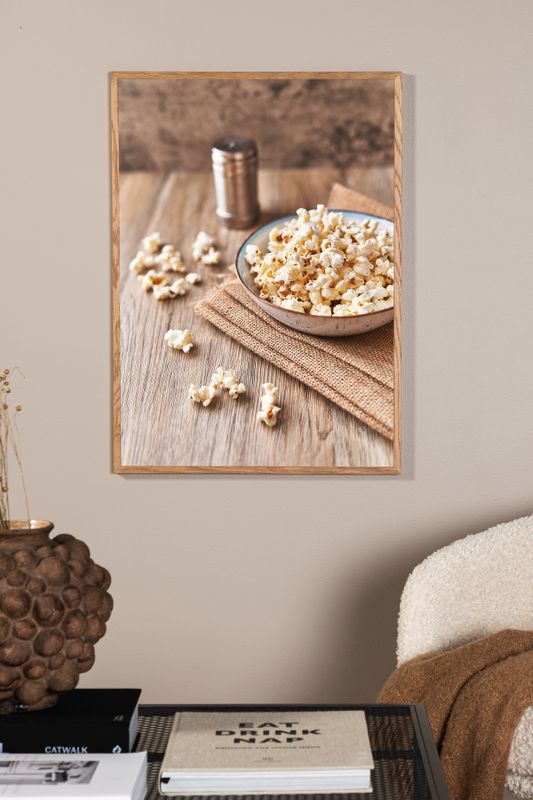 Venture Home Popcorn Poster Beige