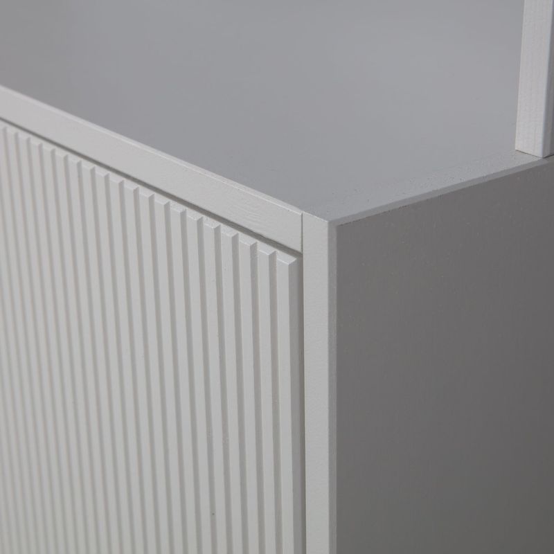 WOOOD Madu Bokhylla i Gran Cloud Grey